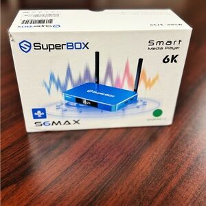 S6MAX Blue Smart Media Player